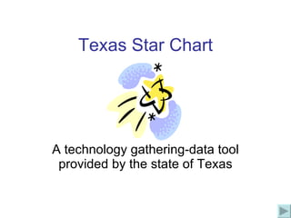 Texas Star Chart A technology gathering-data tool provided by the state of Texas 