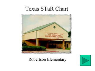 Texas STaR Chart Robertson Elementary 