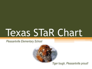 Texas STaR Chart
Pleasantville Elementary School




                                  Tiger tough, Pleasantville proud!
 