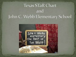 Texas STaR Chart and John C. Webb Elementary School  