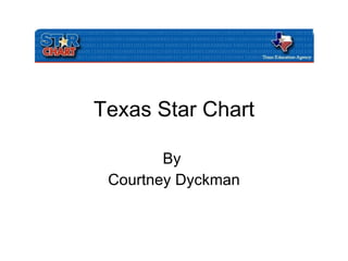 Texas Star Chart By  Courtney Dyckman 
