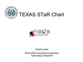 TEXAS STaR Chart Sandra Jones EDLD 5352 Instructional Leadership: Technology Component 