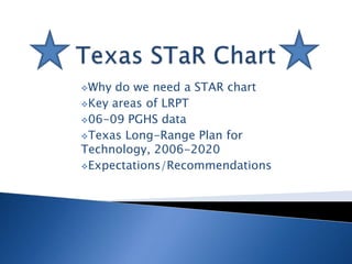 Texas STaR Chart  ,[object Object]