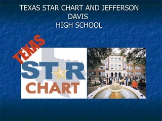 TEXAS STAR CHART AND JEFFERSON DAVIS  HIGH SCHOOL TEXAS 