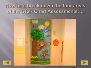 Now let’s break down the four areas of the STaR Chart Assessments….