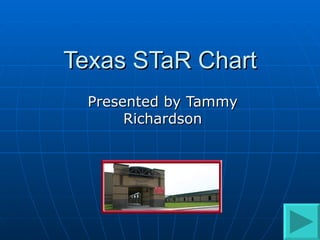 Texas STaR Chart Presented by Tammy Richardson 