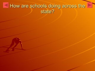 How are schools doing across the state? 