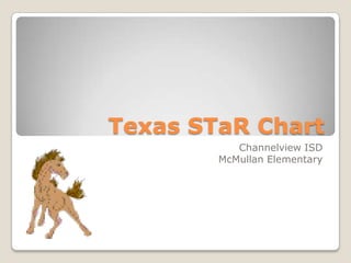 Texas STaR Chart
           Channelview ISD
        McMullan Elementary
 