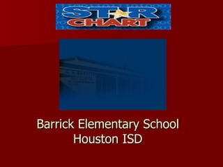 Barrick Elementary School Houston ISD 