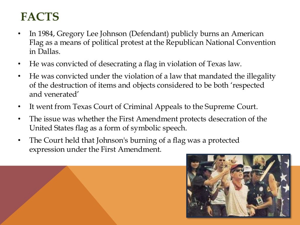 Johnson vs texas image