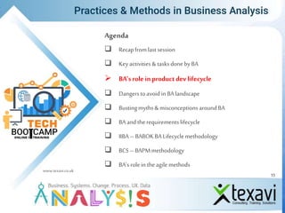 16www.texavi.co.uk
Pre-sales:
• Feasibility (cost/benefit) study
• Study alignment of project’s
goals with Organisation’s ...