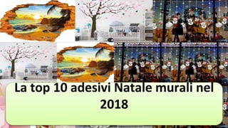 La top 10 adesivi Natale murali nel
2018
 