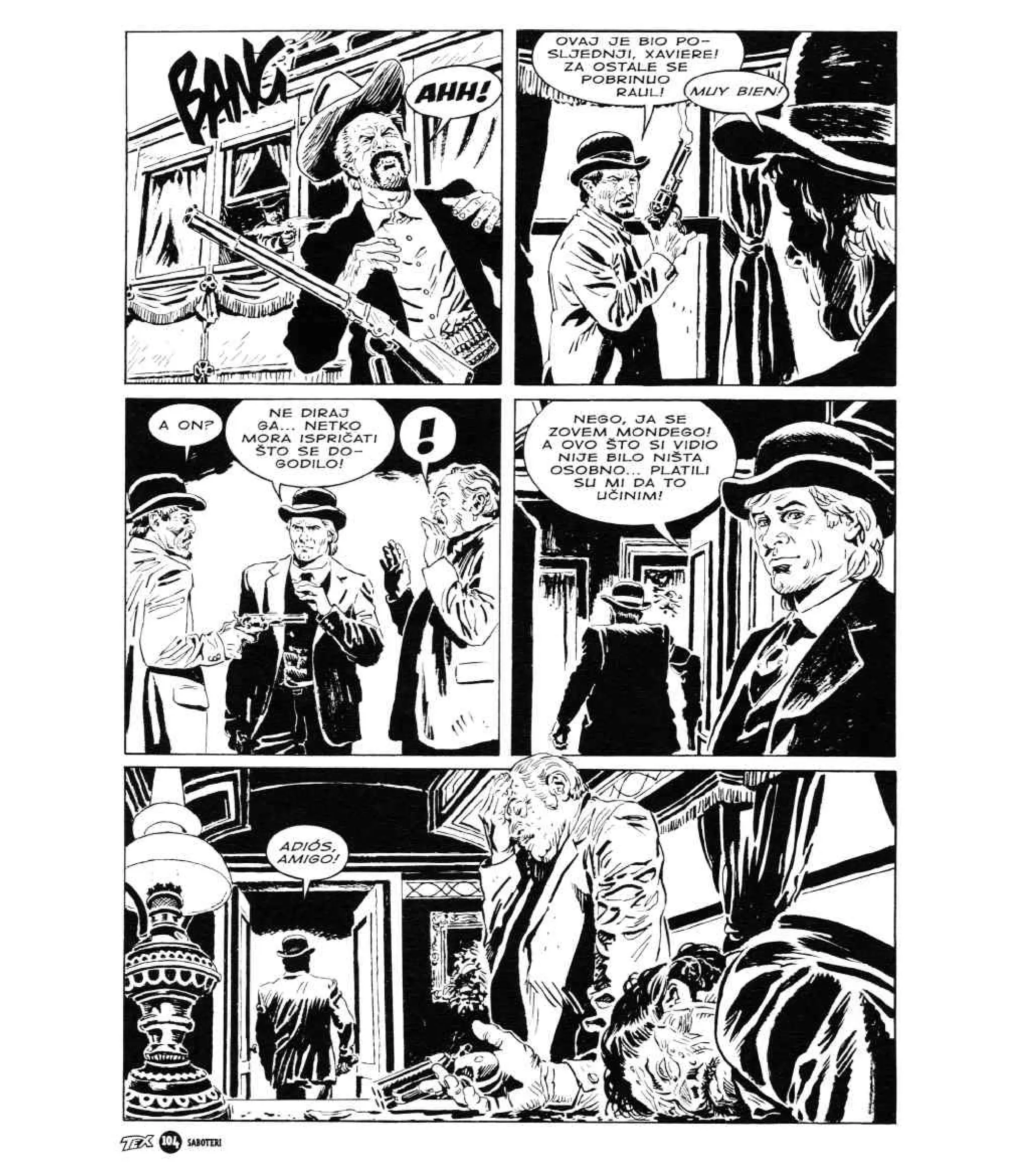 Tex LIB 080 - Ubojica Mondego