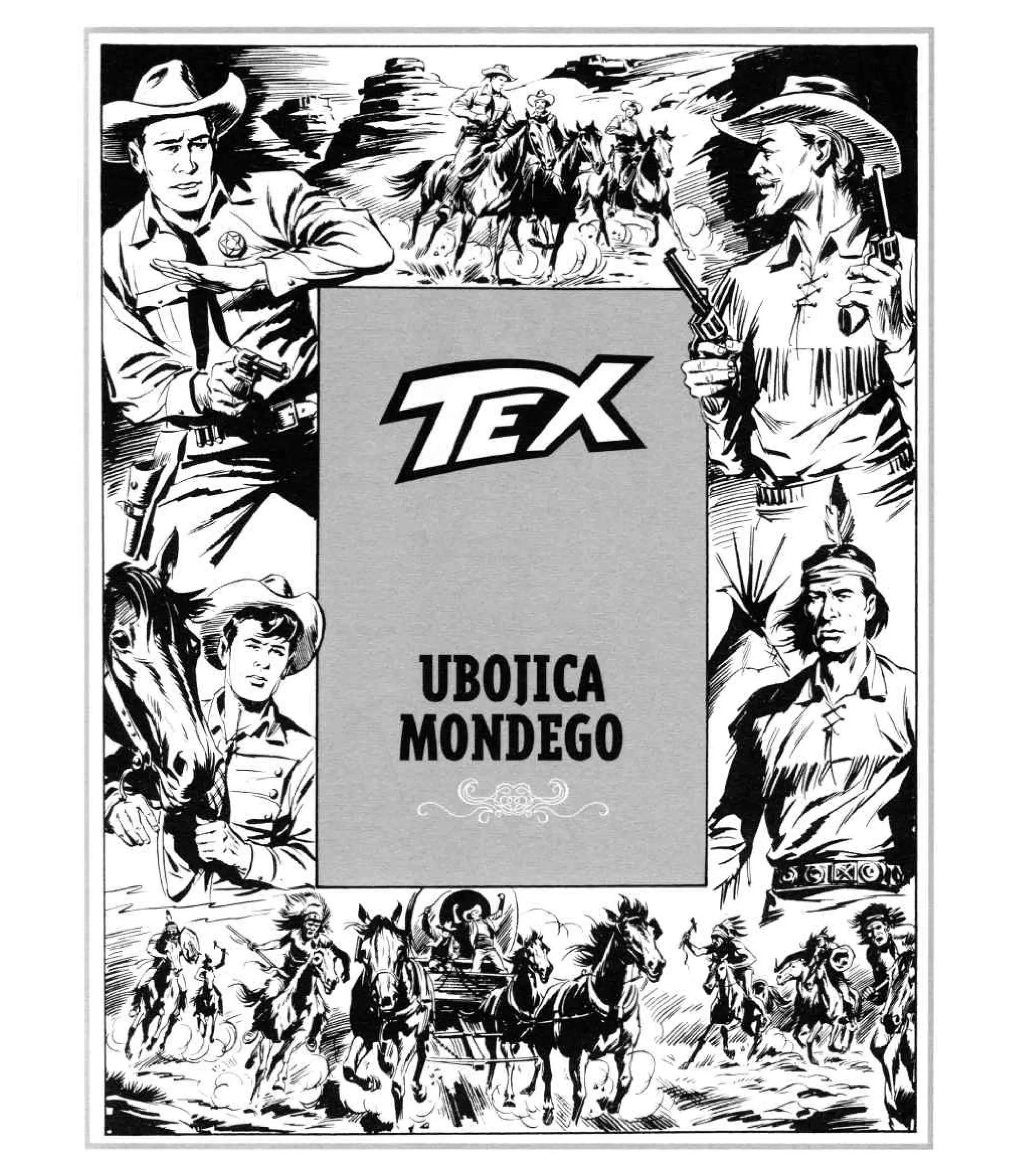 Tex LIB 080 - Ubojica Mondego