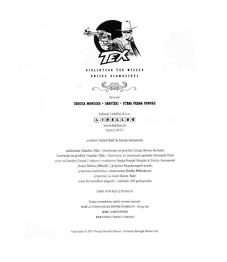 Tex LIB 080 - Ubojica Mondego