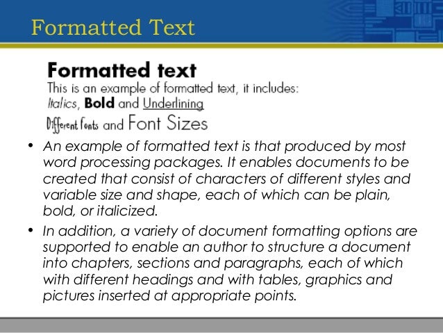 Text