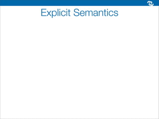 Explicit Semantics
 