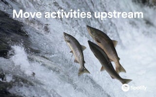 Move activities upstream
 