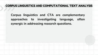 Text Analysis, SFL, Birmingham School of text analysis | PDF