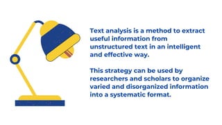 Methods Text Text Analysis in Research | PDF