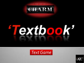 ‘Textbook’ Text Game 