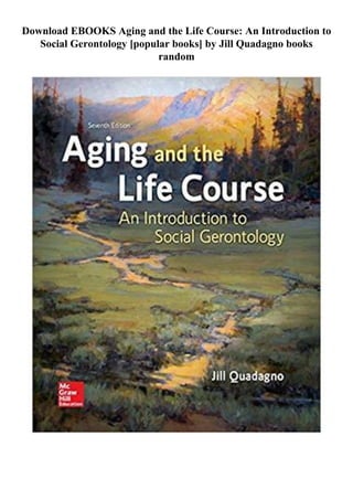 textbook$ Aging and the Life Course: An Introduction to Social ...
