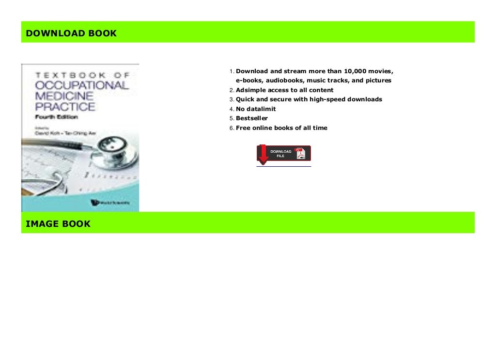 [PDF] Textbook of Occupational Medicine Practice (Fourth Edition)