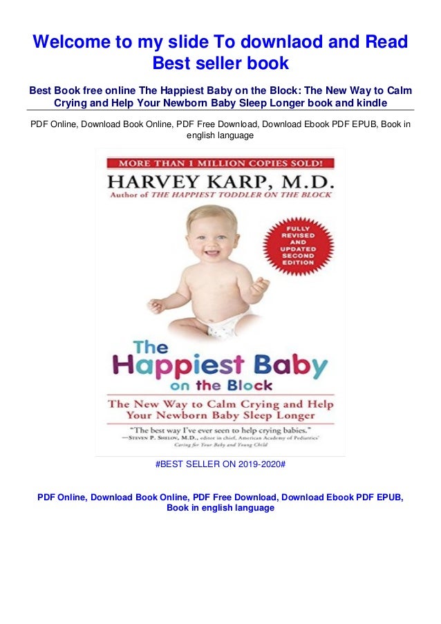 Textbook The Happiest Baby On The Block The New Way To Calm Crying