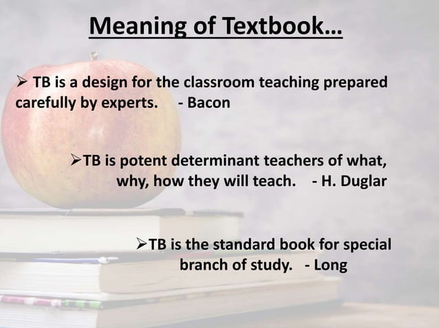 Textbook analysis: criteria and its application | PPTX