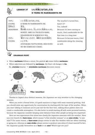 Learn Japanesse | PDF