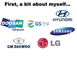 First, a bit about myself…
 