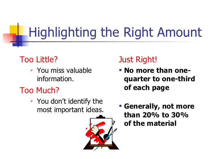 Textbook Highlighting and Marking