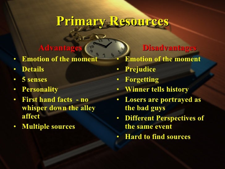 Textbook primary secondary sources web