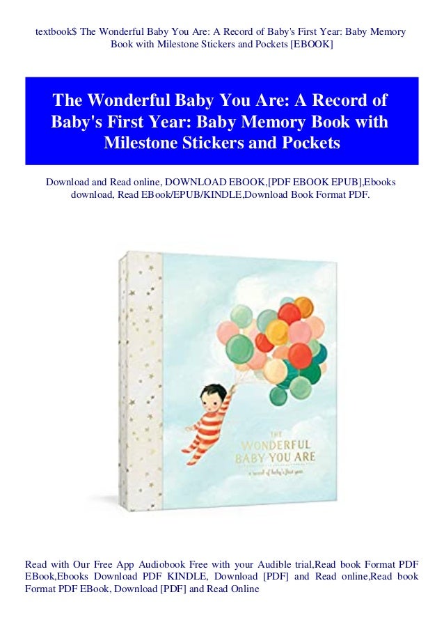 Textbook The Wonderful Baby You Are A Record Of Baby S First Year Ba Textbook The Wonderful Baby You Are A Record Of Baby S First Year Ba