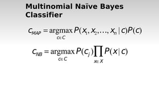 Introduction to text classification using naive bayes | PDF