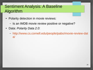 Text classification & sentiment analysis | PDF