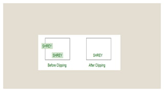 text clipping in computer graphics .pptx