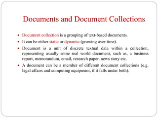 Examples Text Based Document Text data mining1 | PPTX