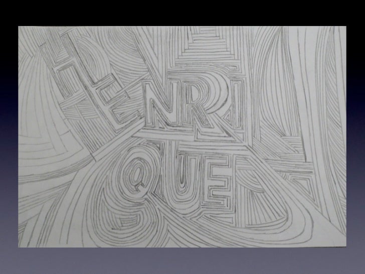 how to design your name on paper