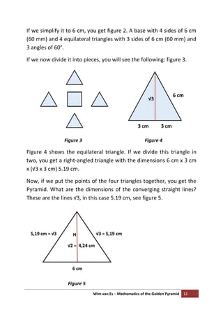 Mathematics of the golden pyramid | PDF
