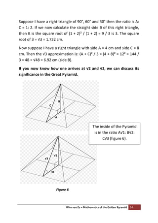 Mathematics of the golden pyramid | PDF