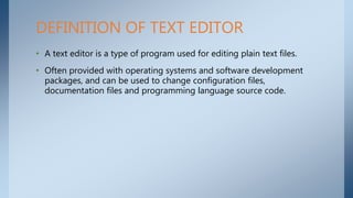 What is Image Editing Software Definition  