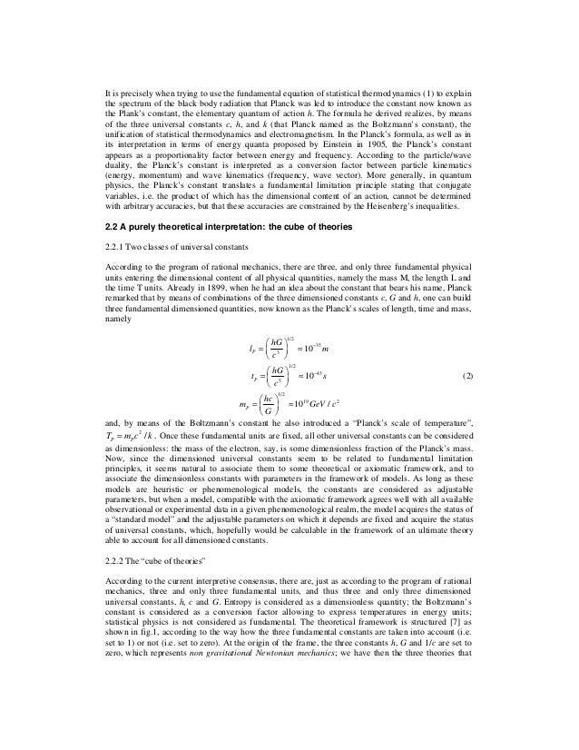 Universal constants, standard models and fundamental metrology