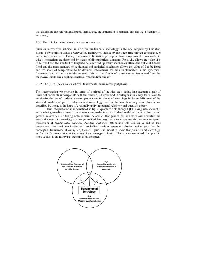 Universal constants, standard models and fundamental metrology