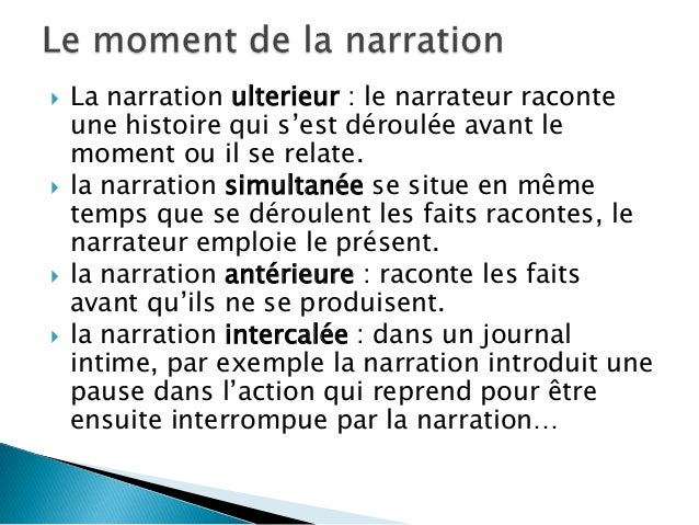Texte narratif