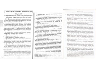 Texte n° 8 - F. RABELAIS, Pantagruel, 1532
                    Chapitre 28
Comment Pantagruel couvrit toute une armée avec
  sa langue et ce que l’auteur vit dans sa bouche
 [...]




                                                    que je les ai nommés, car ils demeurent dans la gorge de
                                                    mon maître Pantagruel
 