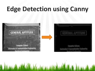 Edge Detection using Canny

 