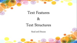 Text features | PPTX