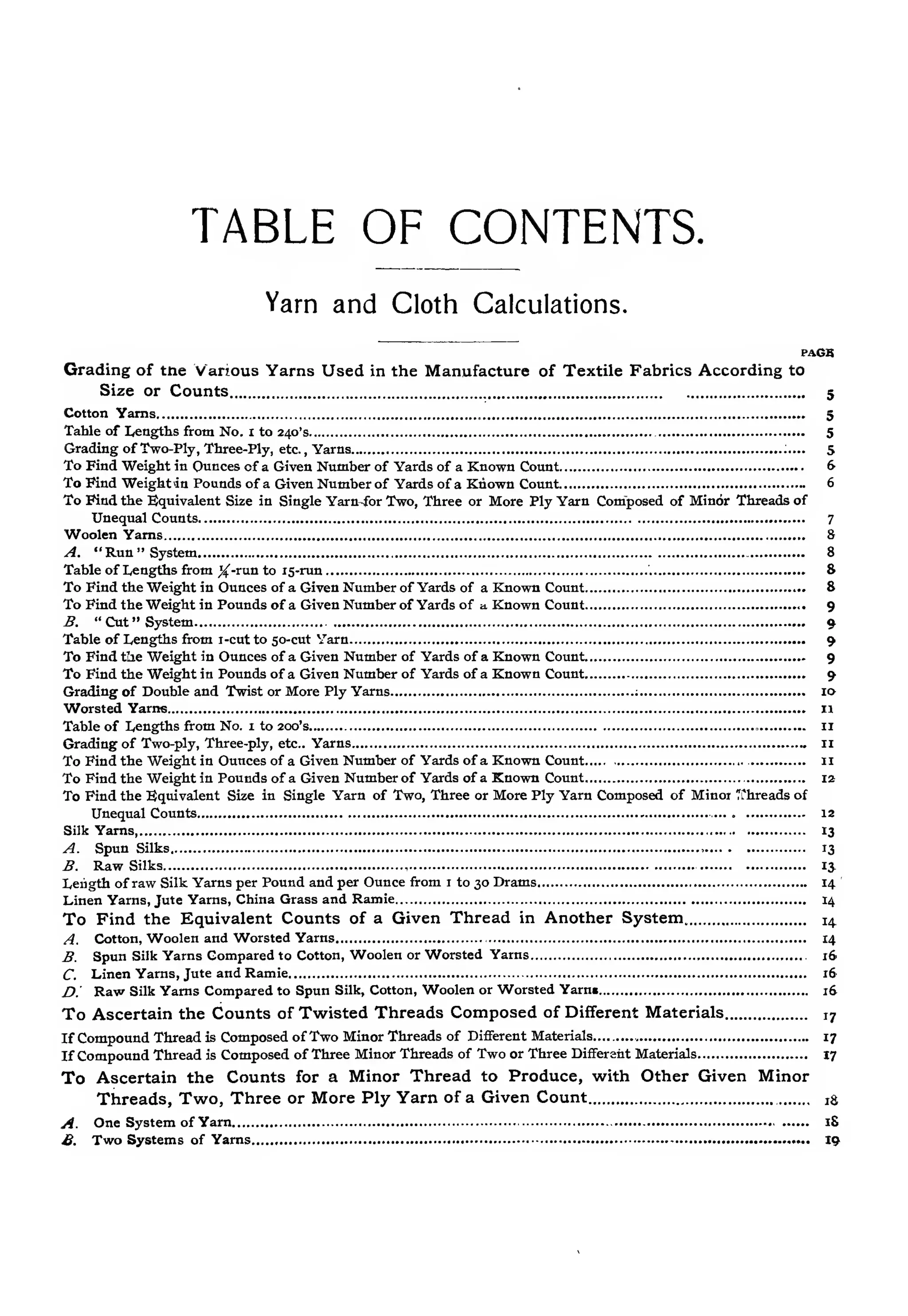 Textile Calculation.pdf,Textile Calculation | PDF