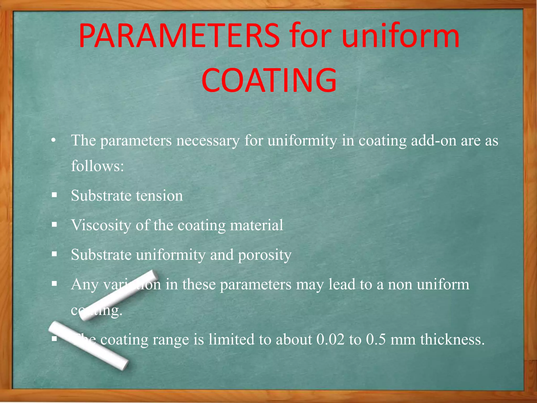 Textile coating | PPTX